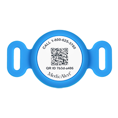 QR Code Medical ID Tag without Location Tracker
